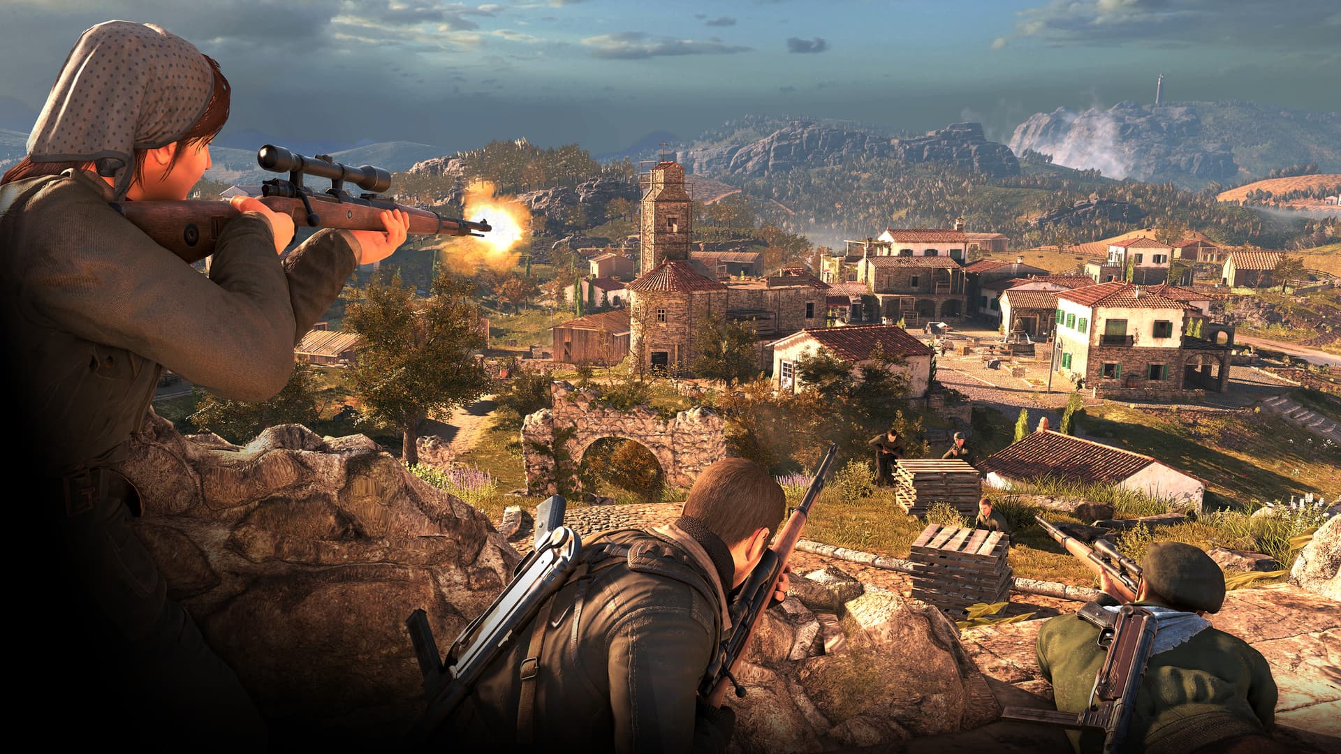 Скриншот Sniper Elite 4 Deluxe Edition