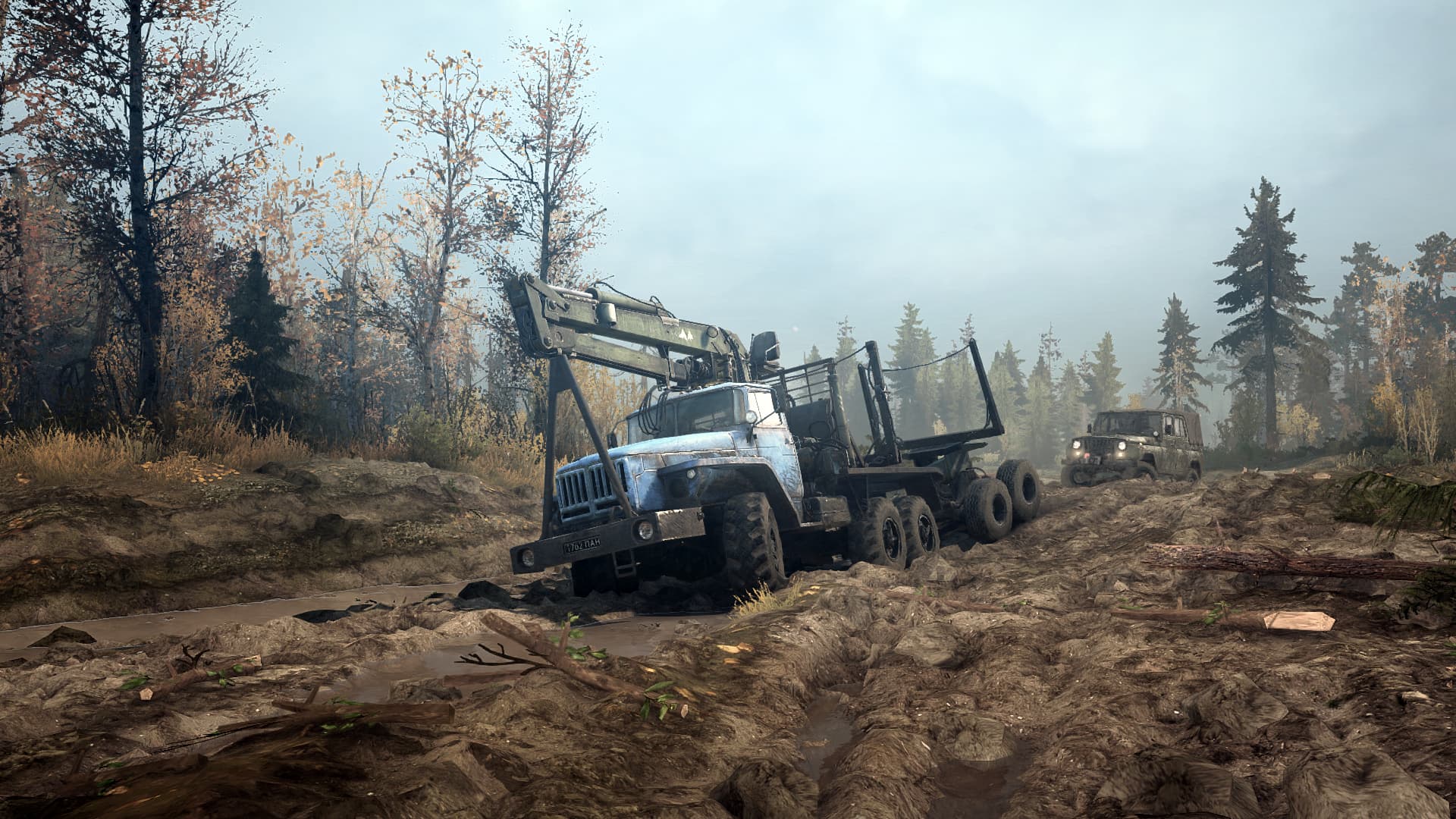 Скриншот MudRunner American Wilds Edition