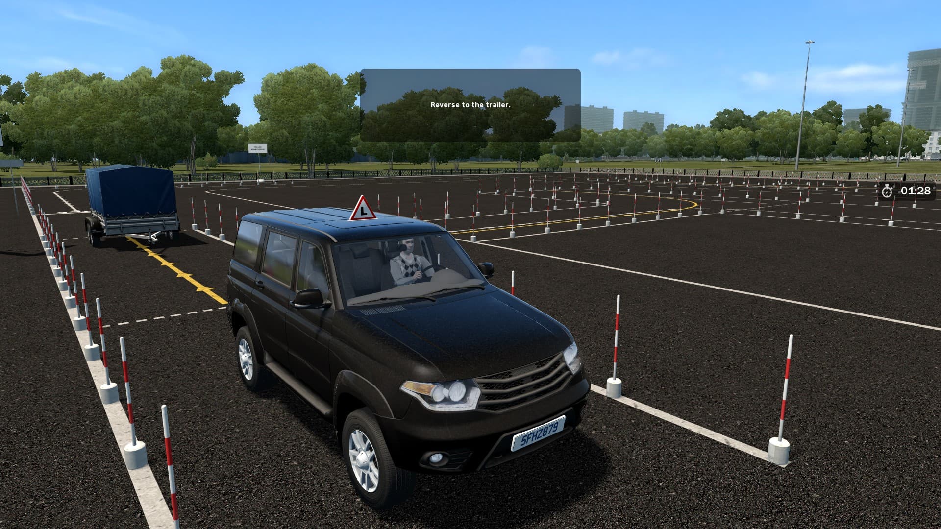 Скриншот City Car Driving