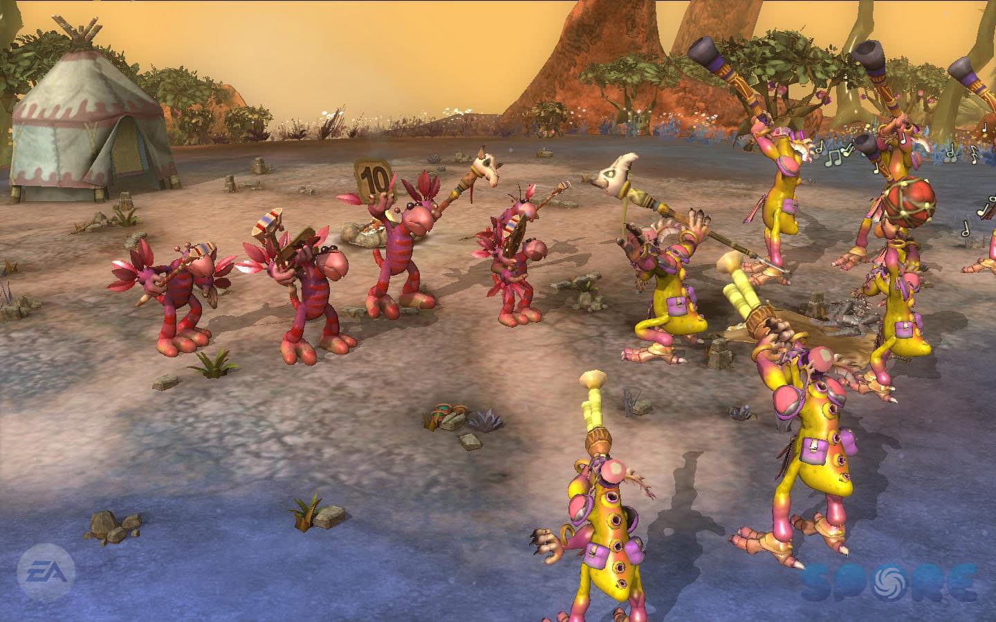 Скриншот Spore