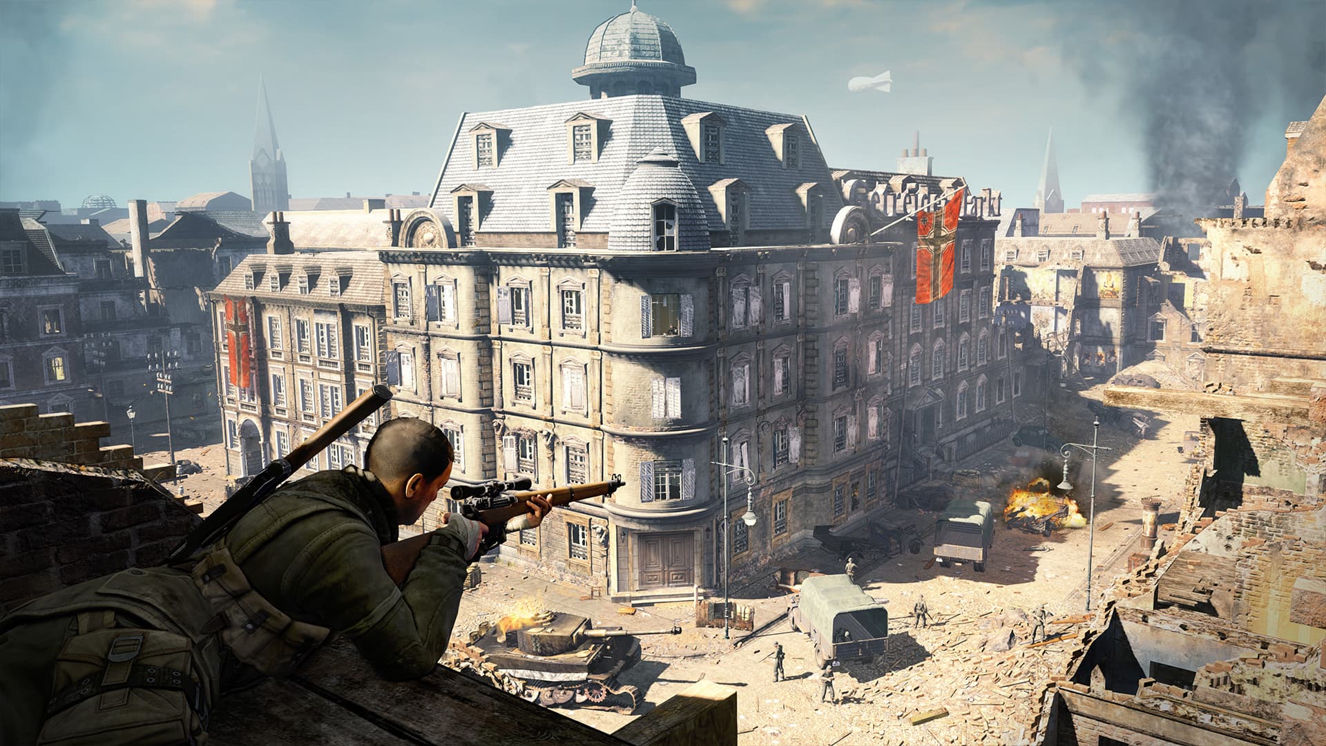 Скриншот Sniper Elite V2 Remastered