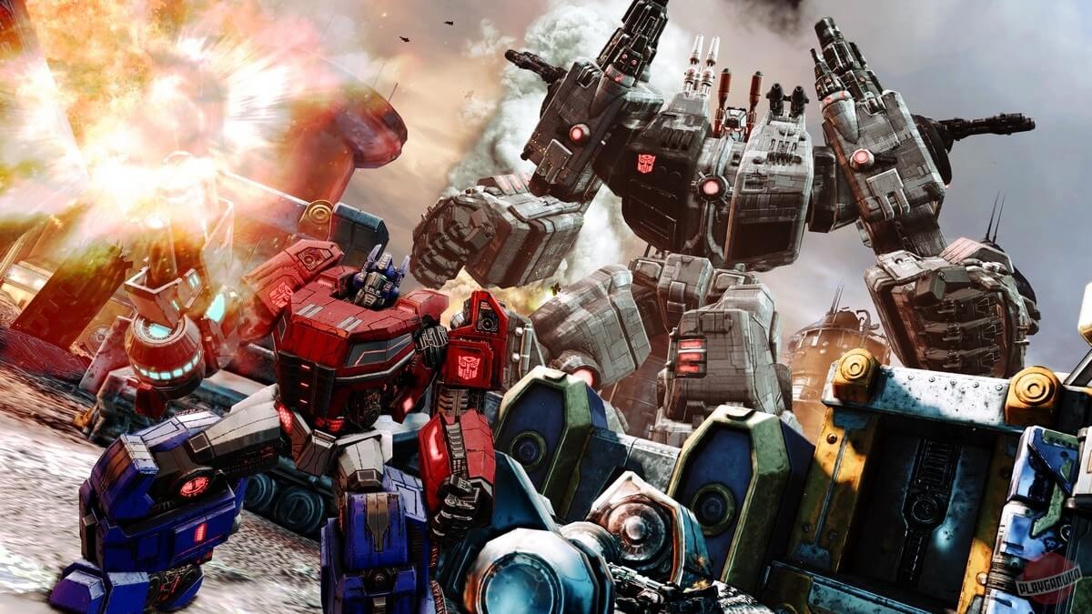 Скриншот Transformers Fall of Cybertron