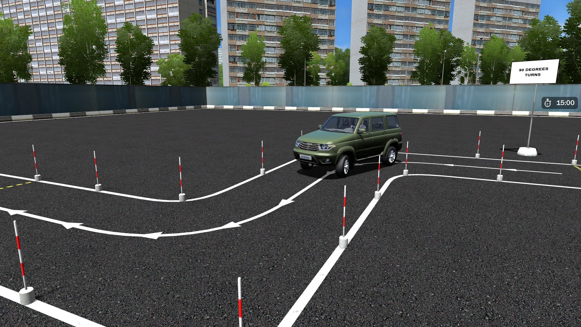 Скриншот City Car Driving