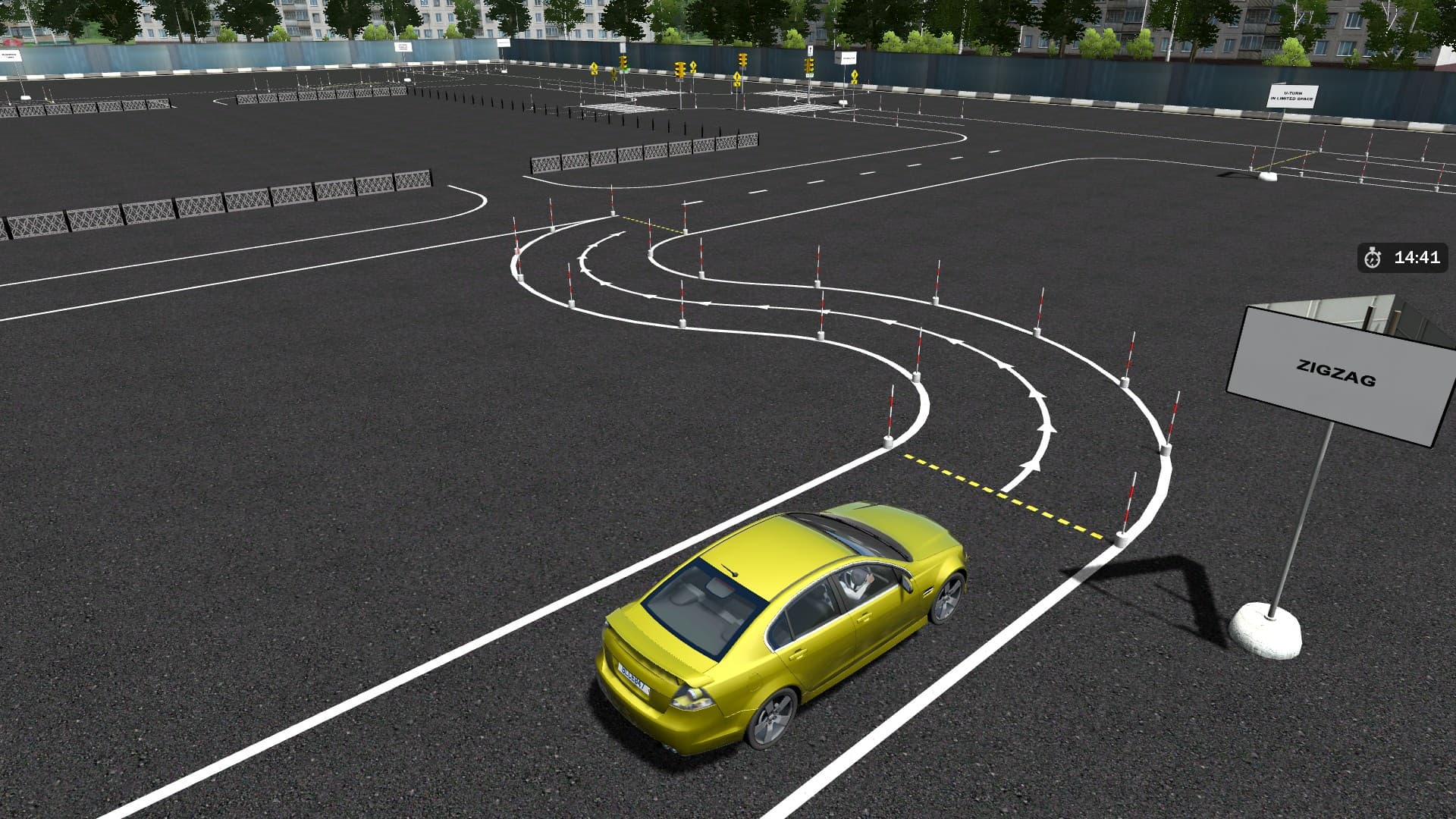 Скриншот City Car Driving