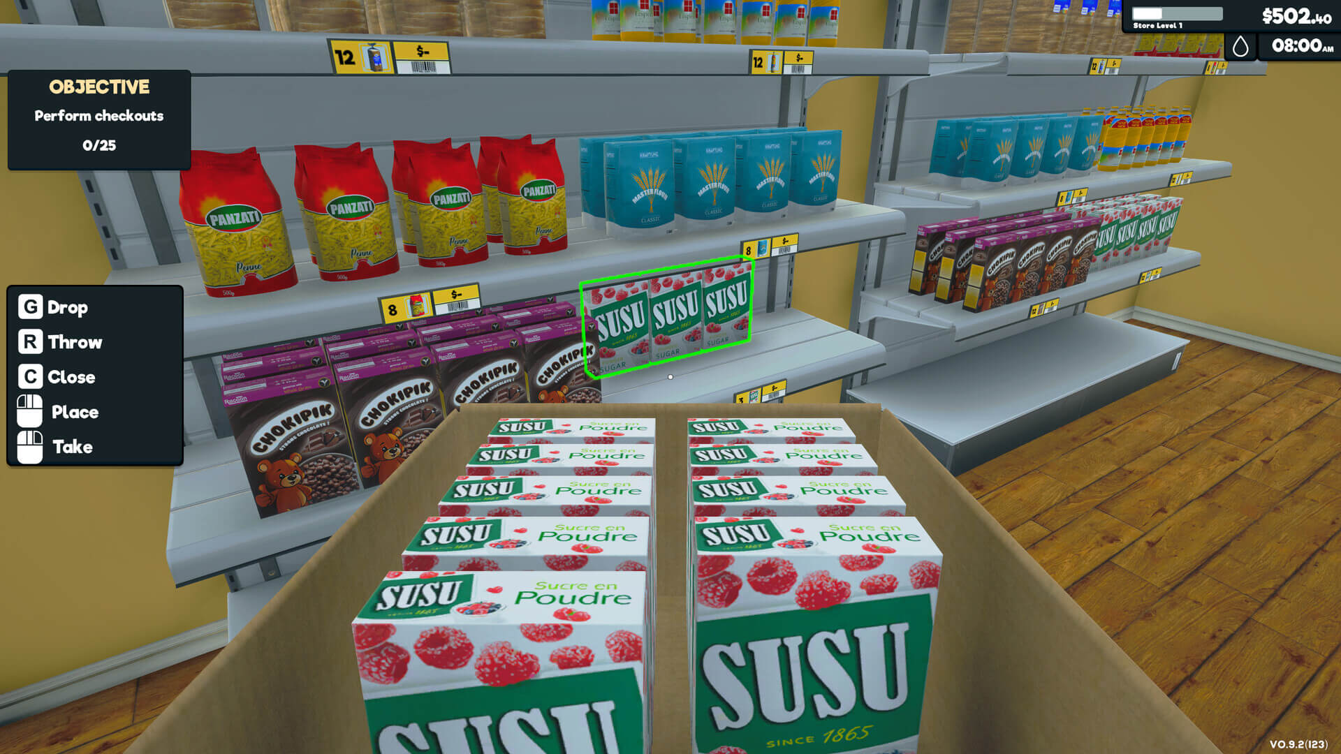 Скриншот Supermarket Simulator